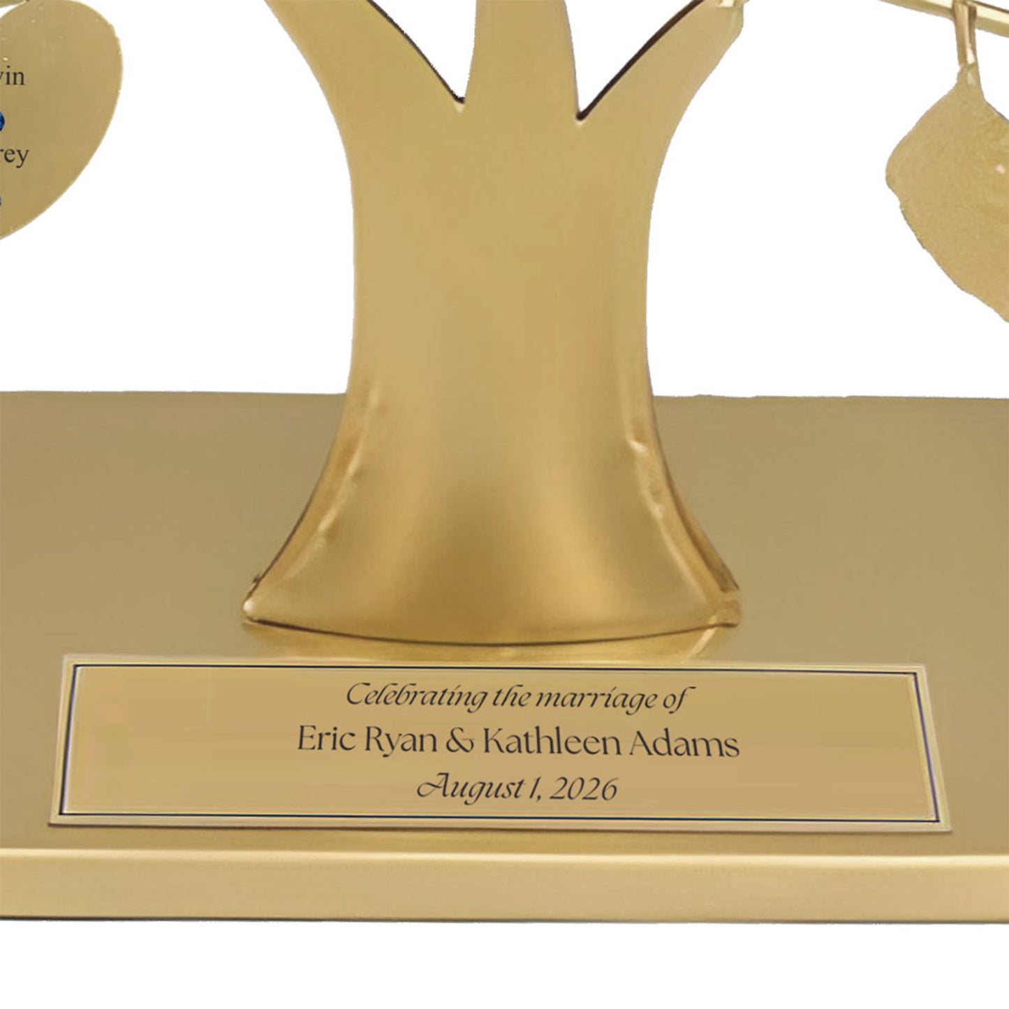 Wedding - gold stand / gold razortree