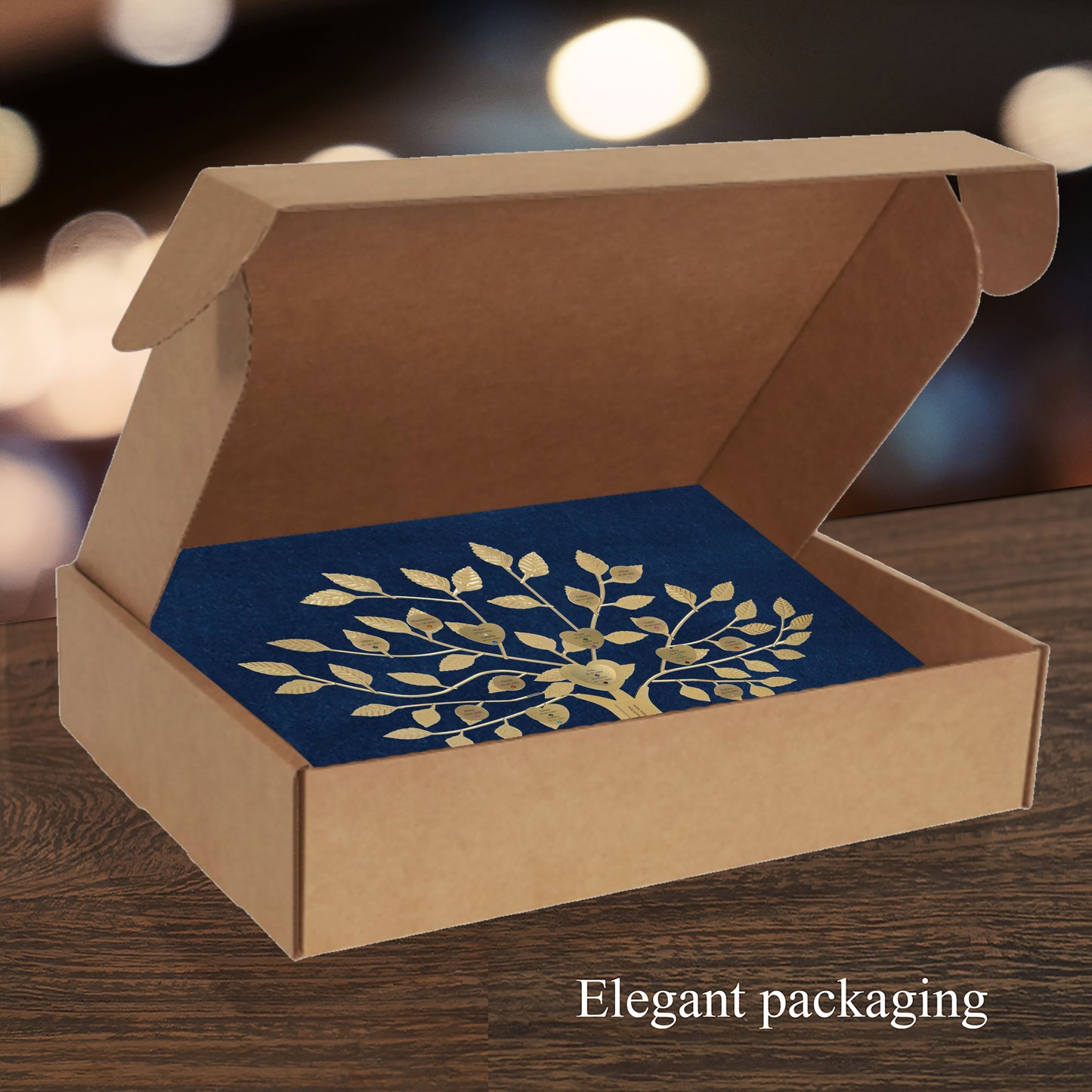 Wedding - gold stand / gold razortree