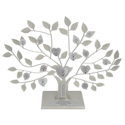 Wedding - silver stand / silver razortree