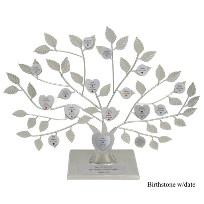 Anniversary - silver stand / silver razortree