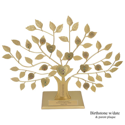 Wedding - gold stand / gold razortree