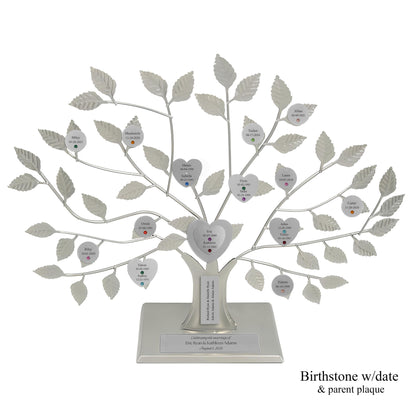 Wedding - silver stand / silver razortree