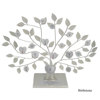 Anniversary - silver stand / silver razortree