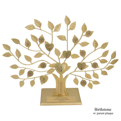 Wedding - gold stand / gold razortree