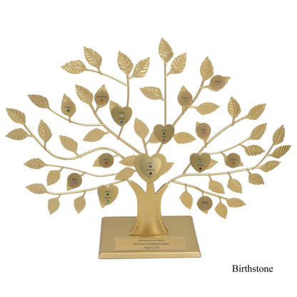 Wedding - gold stand / gold razortree