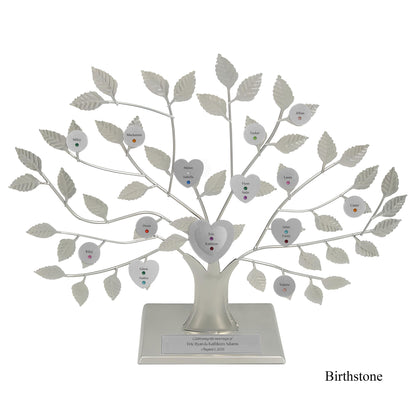 Wedding - silver stand / silver razortree
