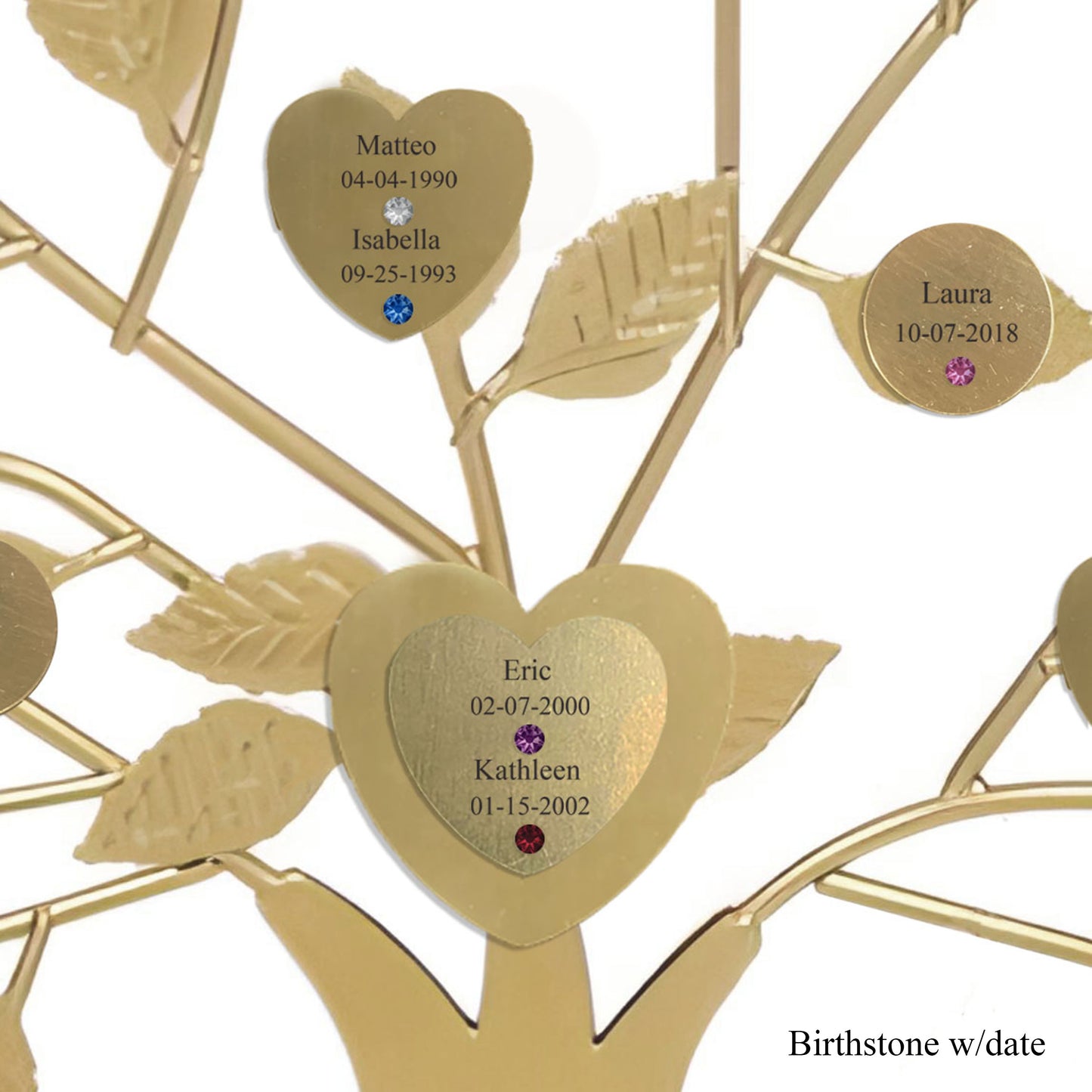 Wedding - gold stand / gold razortree